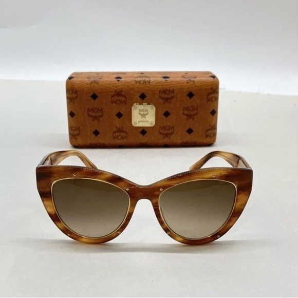 MCM Accessories - MCM Brown Cat-Eye Sunglasses